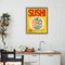 Stupell Industries Bright Sushi & Chopsticks Floating Frame, design by Marcus Prime